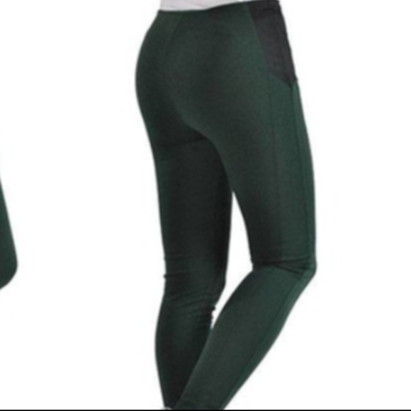 New Women's Top Stretchy olive Pants - Picture 3 of 3